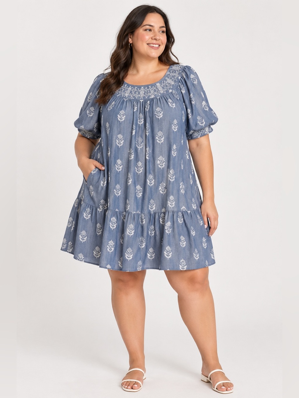 Old Navy Flocked Dress Size XL